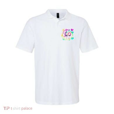 Cute Tie Dye You Got This Polo