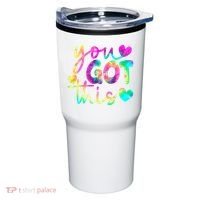 Cute Tie Dye You Got This Tumbler thumb 0