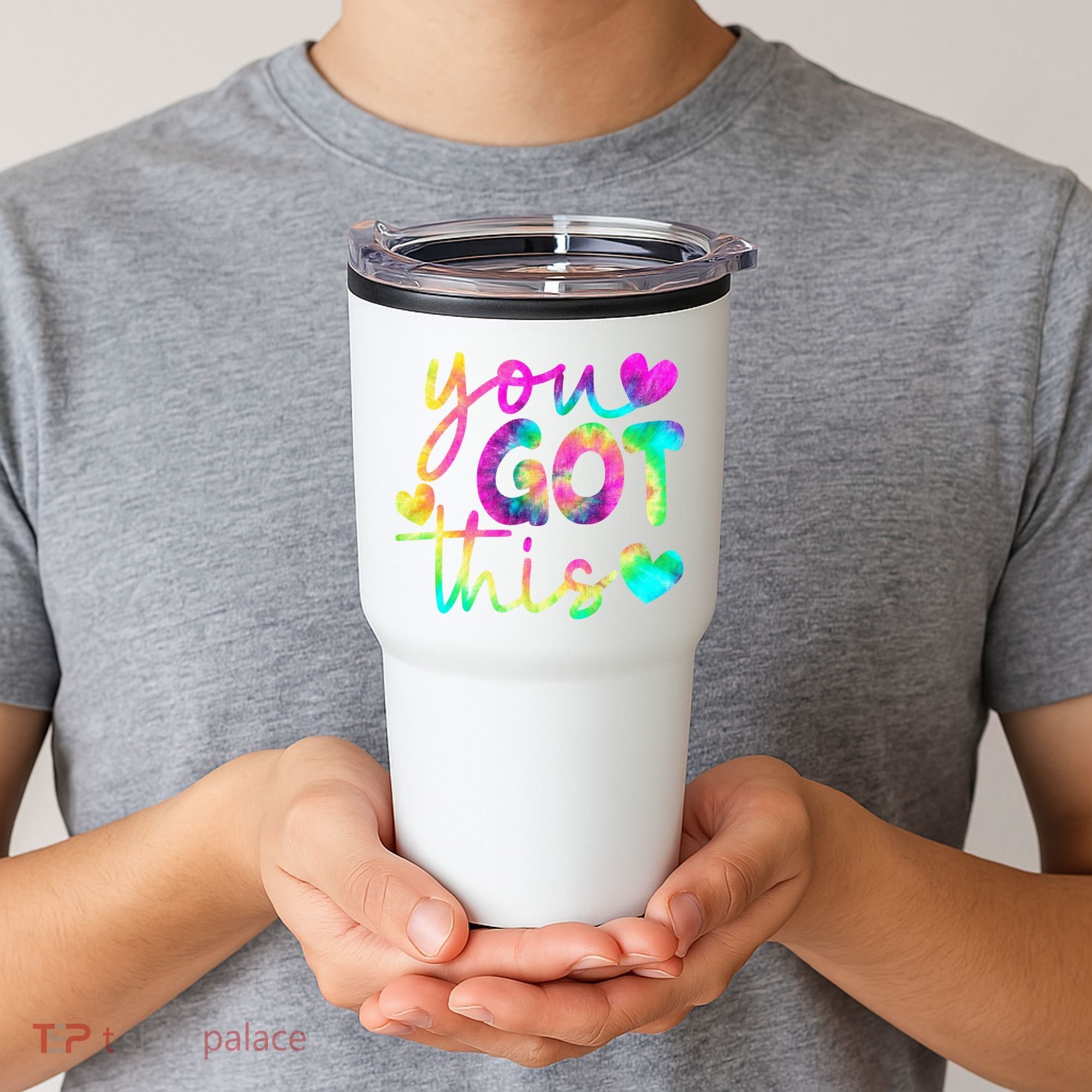 Cute Tie Dye You Got This Tumbler
