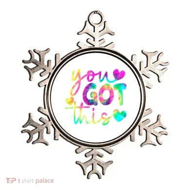 Cute Tie Dye You Got This Ornament
