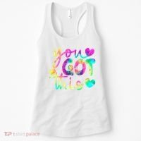 Cute Tie Dye You Got This Women's Tank Top thumb 0