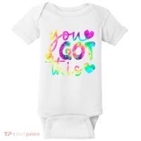 Cute Tie Dye You Got This Baby Bodysuit thumb 0