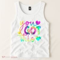 Cute Tie Dye You Got This Tank Top thumb 2