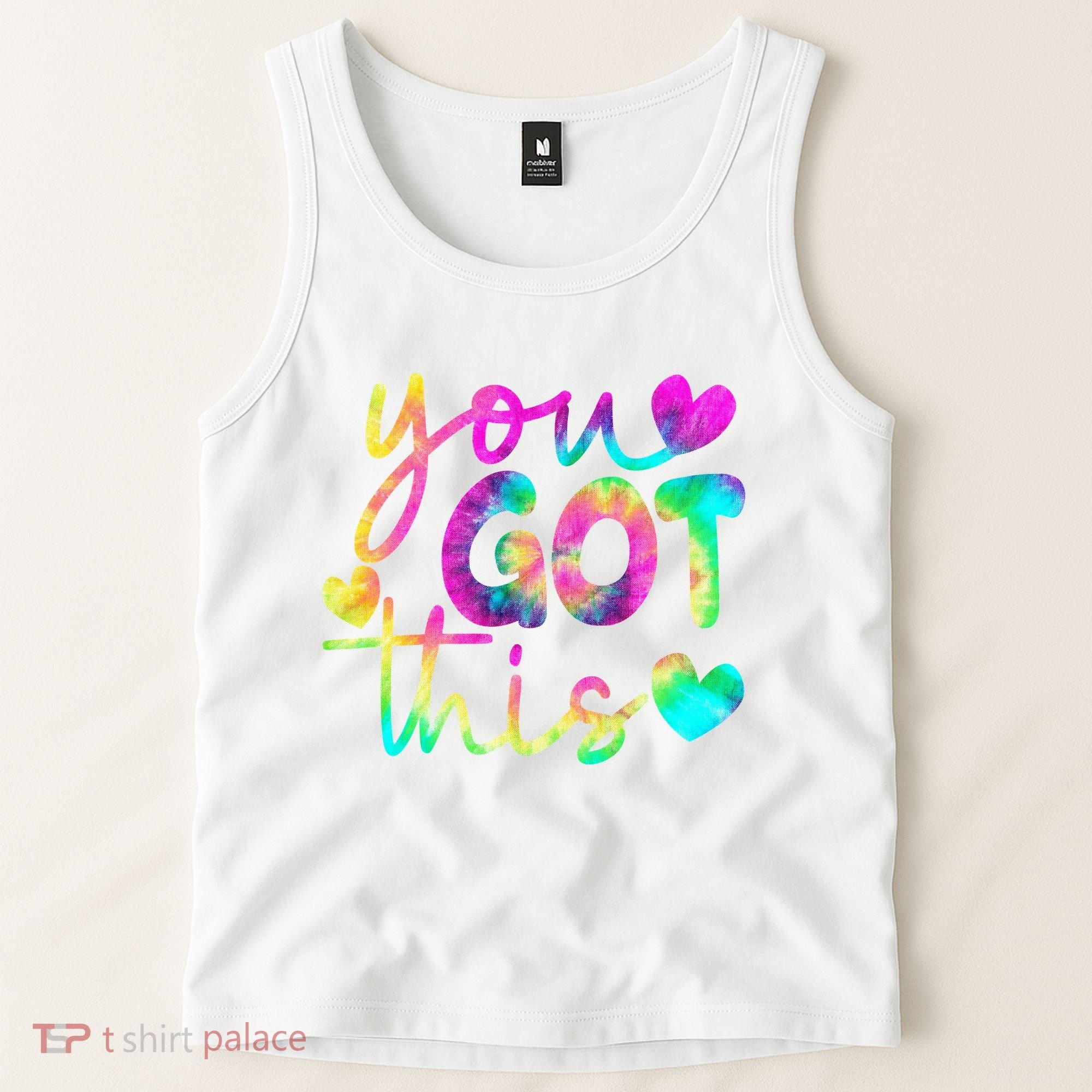 Cute Tie Dye You Got This Tank Top