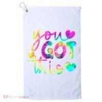 Cute Tie Dye You Got This Golf Towel thumb 0