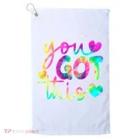 Cute Tie Dye You Got This Golf Towel thumb 0
