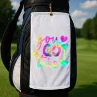 Cute Tie Dye You Got This Golf Towel thumb 2
