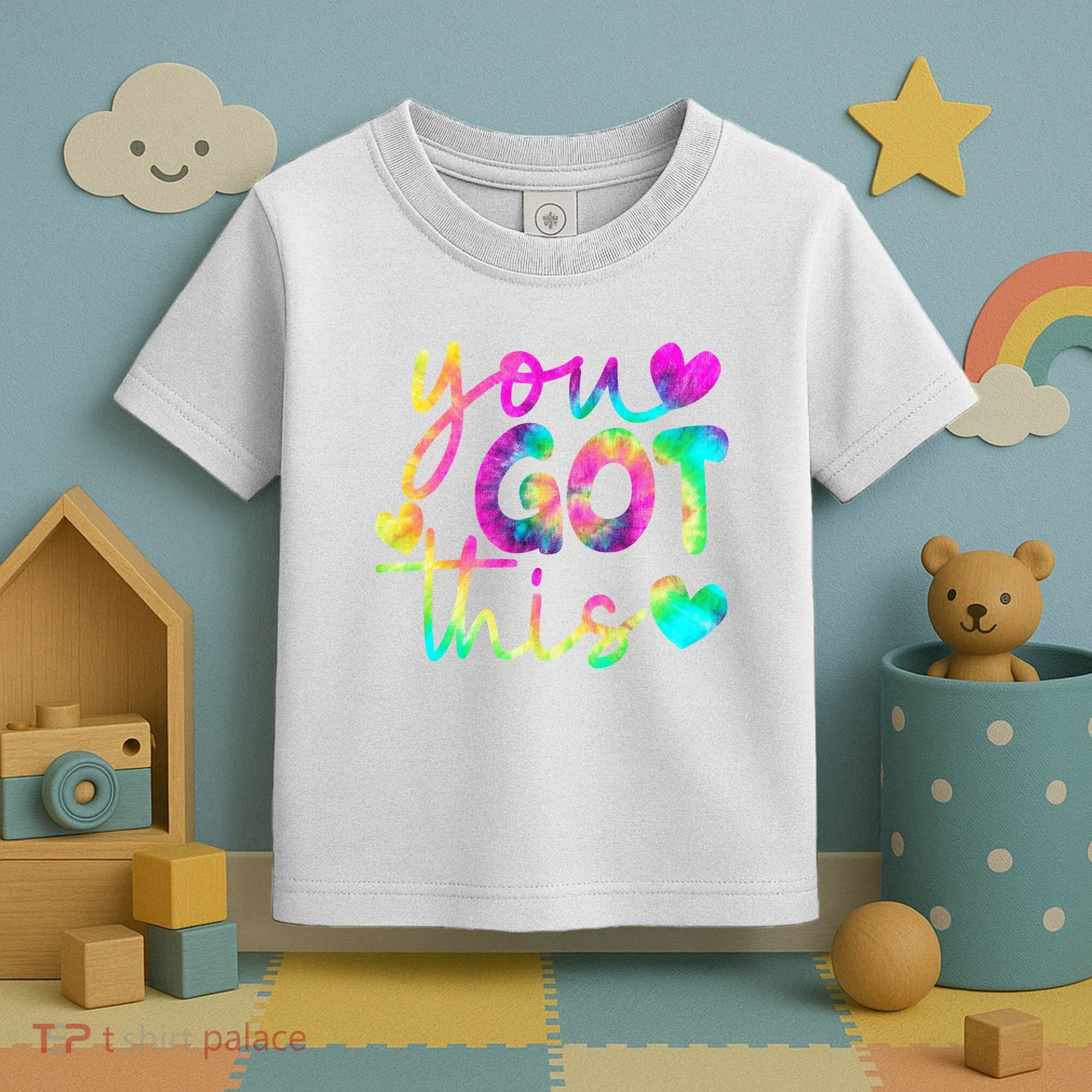 Cute Tie Dye You Got This Toddler T-Shirt