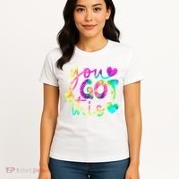 Cute Tie Dye You Got This Women's T-Shirt thumb 4
