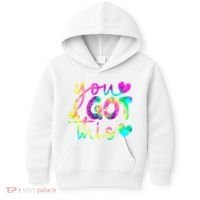 Cute Tie Dye You Got This Kids Hoodie thumb 0