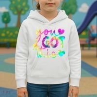 Cute Tie Dye You Got This Kids Hoodie thumb 3