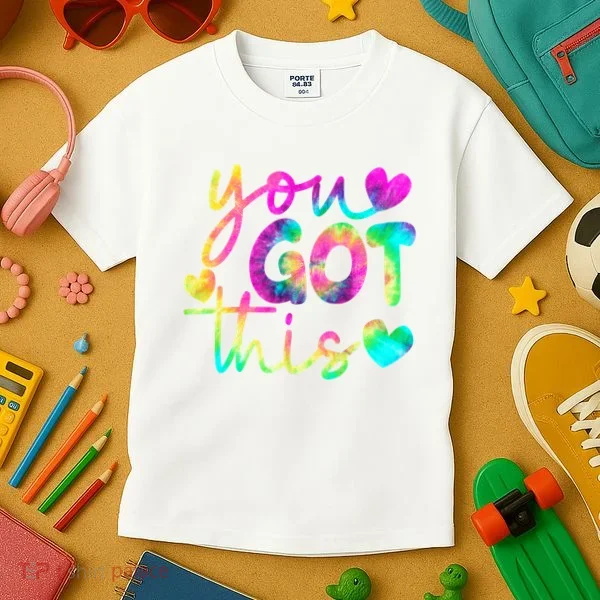 Cute Tie Dye You Got This Kids T-Shirt