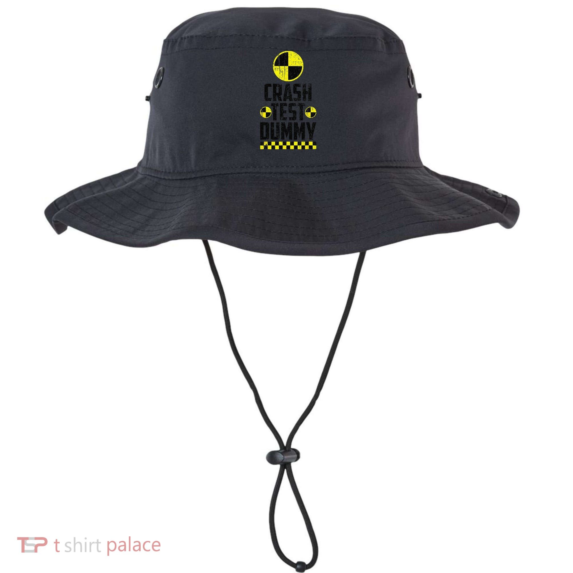 Crash Test Dummy Last Minute Costume Funny Halloween Bucket Hat