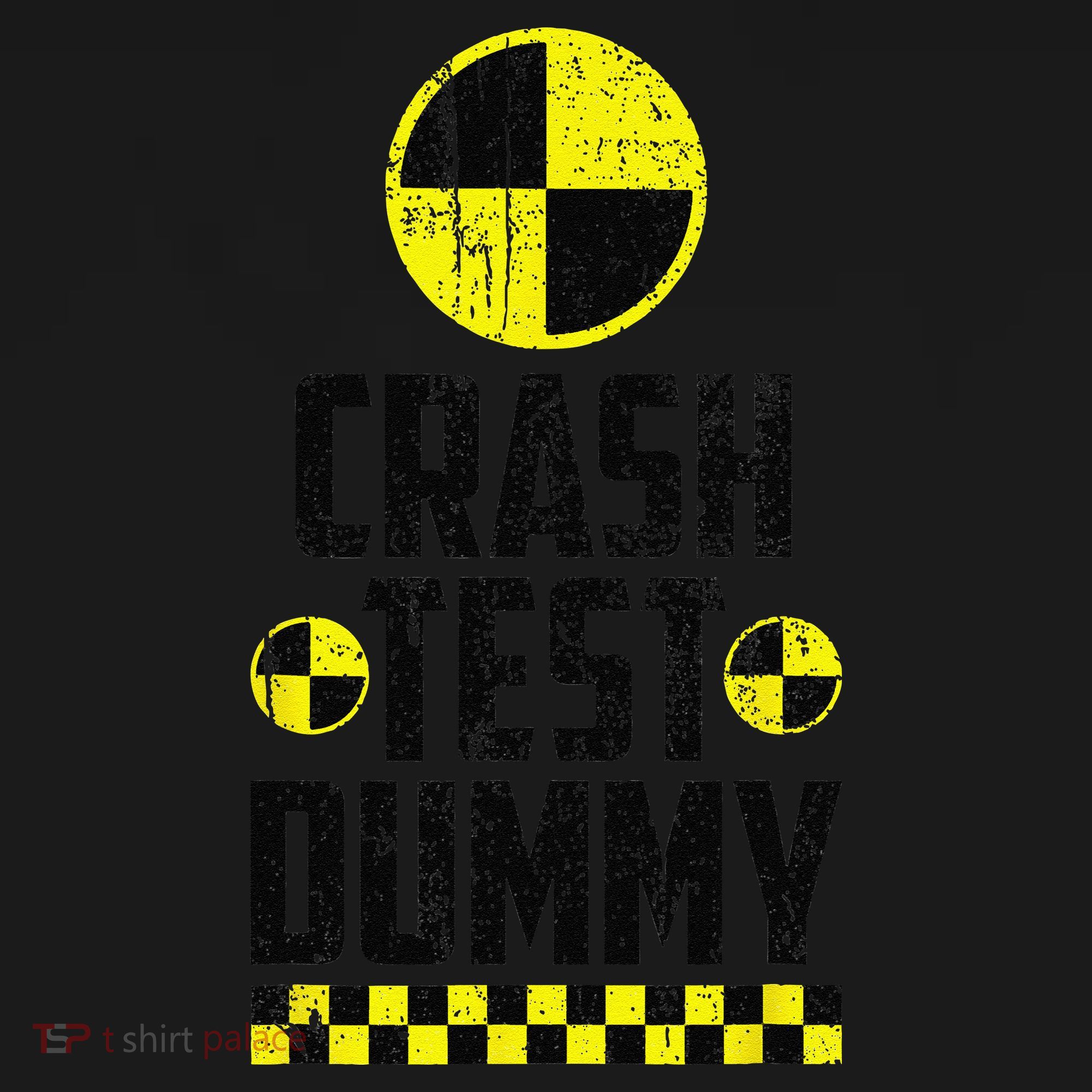 Crash Test Dummy Last Minute Costume Funny Halloween Bucket Hat
