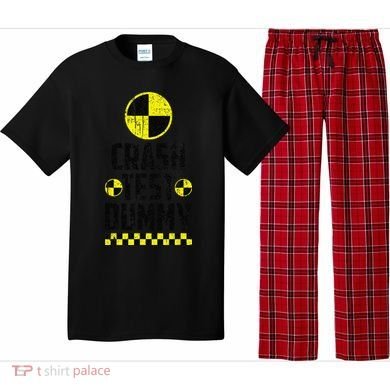 Crash Test Dummy Last Minute Costume Funny Halloween Pajama Set