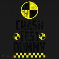 Crash Test Dummy Last Minute Costume Funny Halloween Ornament thumb 1