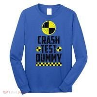 Crash Test Dummy Last Minute Costume Funny Halloween Long Sleeve Shirt thumb 0