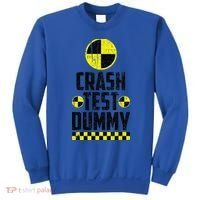 Crash Test Dummy Last Minute Costume Funny Halloween Sweatshirt thumb 0