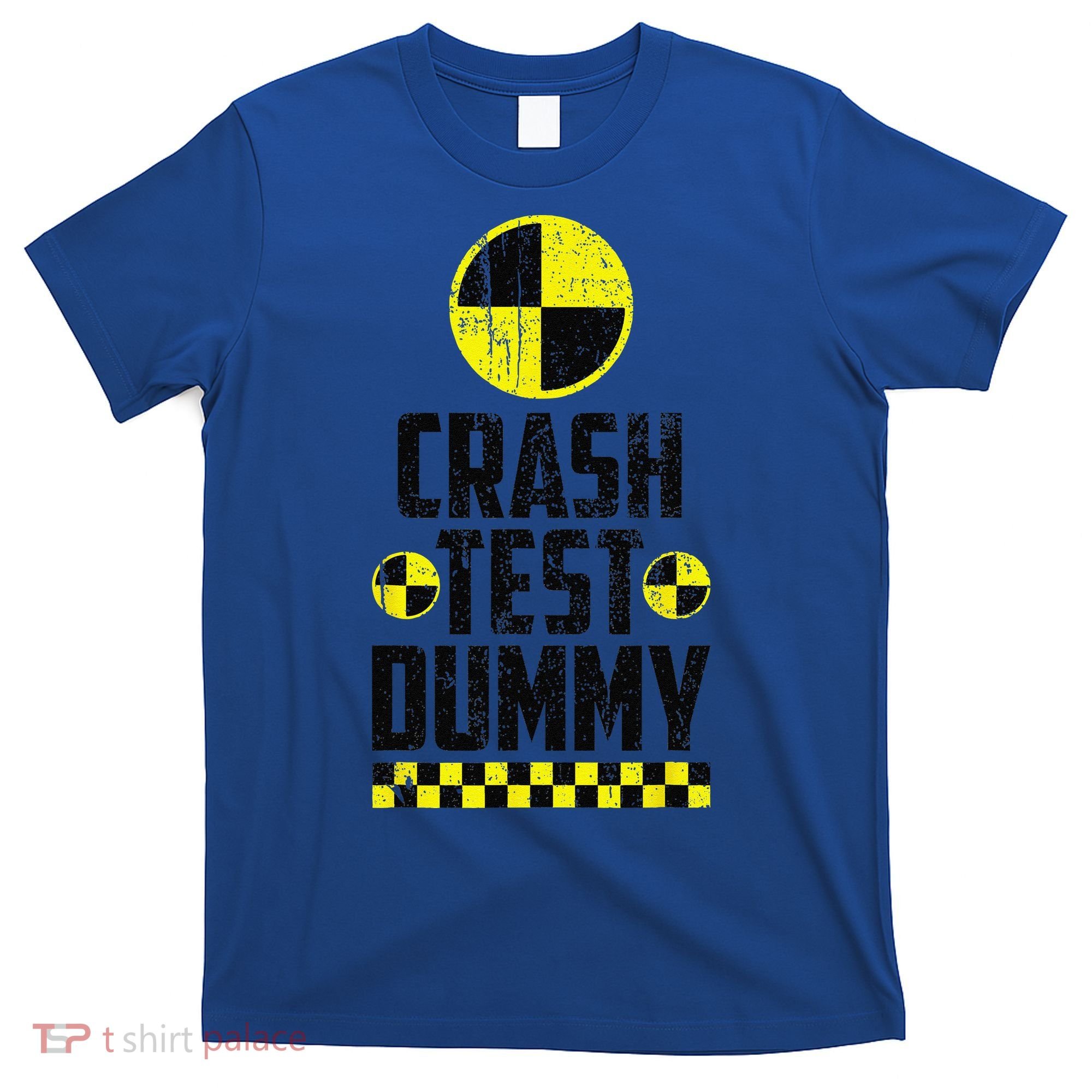 Crash Test Dummy Last Minute Costume Funny Halloween T-Shirt