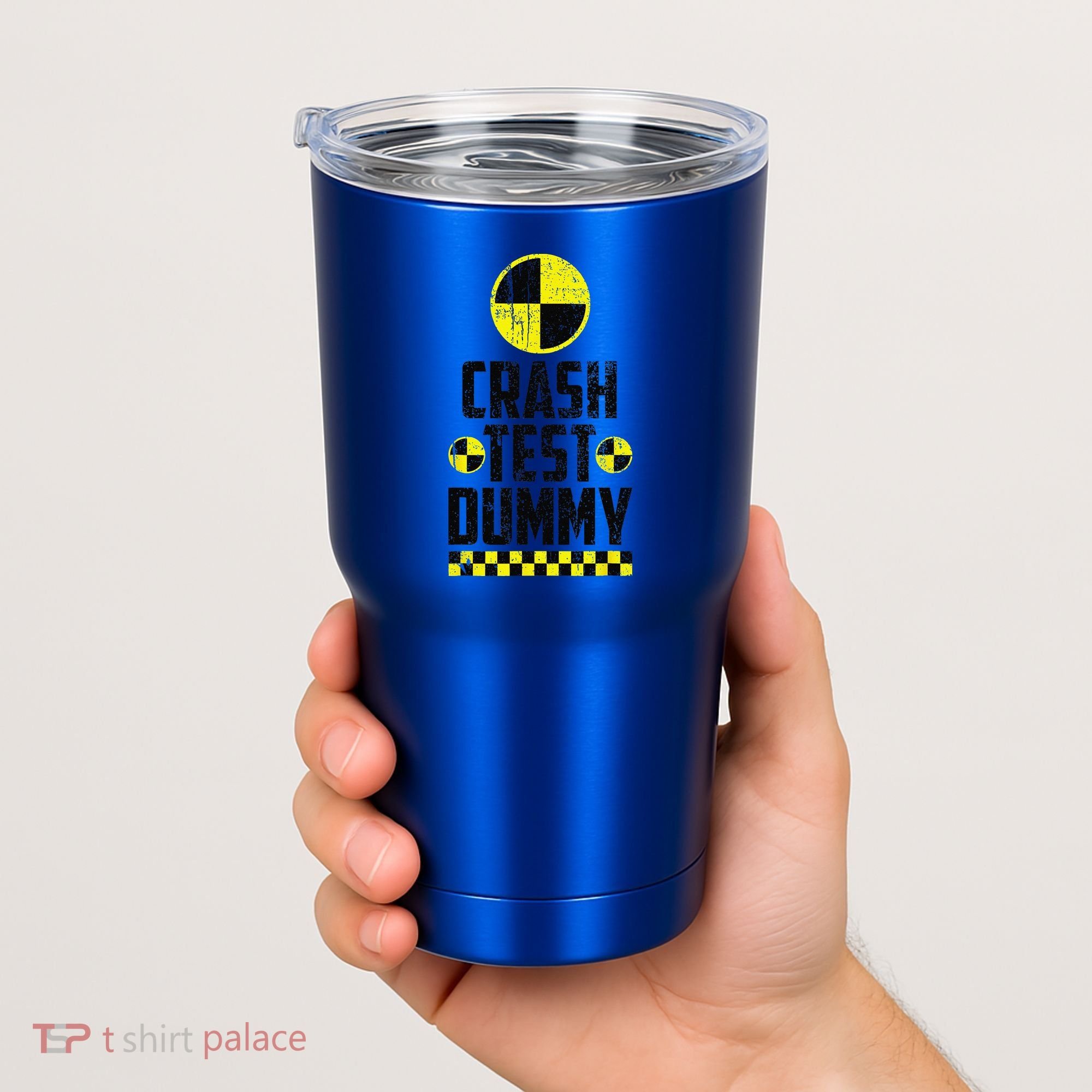 Crash Test Dummy Last Minute Costume Funny Halloween Tumbler