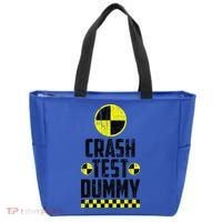 Crash Test Dummy Last Minute Costume Funny Halloween Tote Bag thumb 0