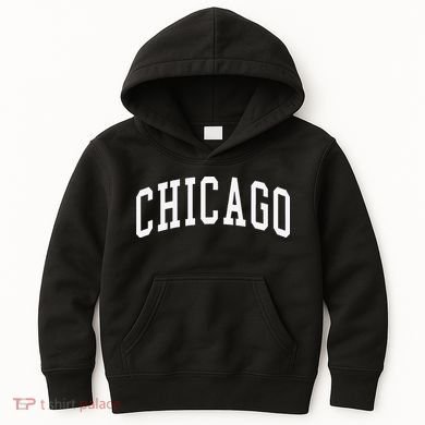 Chicago Throwback Design Classic Kids Hoodie
