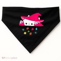 Cat Throwing Dice Tabletop Games USA-Made Doggie Bandana thumb 0