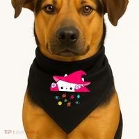 Cat Throwing Dice Tabletop Games USA-Made Doggie Bandana thumb 1