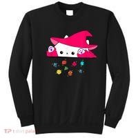 Cat Throwing Dice Tabletop Games Sweatshirt thumb 0