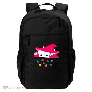 Cat Throwing Dice Tabletop Games Backpack