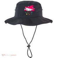 Cat Throwing Dice Tabletop Games Bucket Hat thumb 0