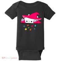 Cat Throwing Dice Tabletop Games Baby Bodysuit thumb 0