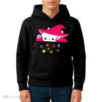 Cat Throwing Dice Tabletop Games Kids Hoodie thumb 4