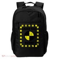 Crash Test Dummy Halloween Costume Funny Backpack thumb 0