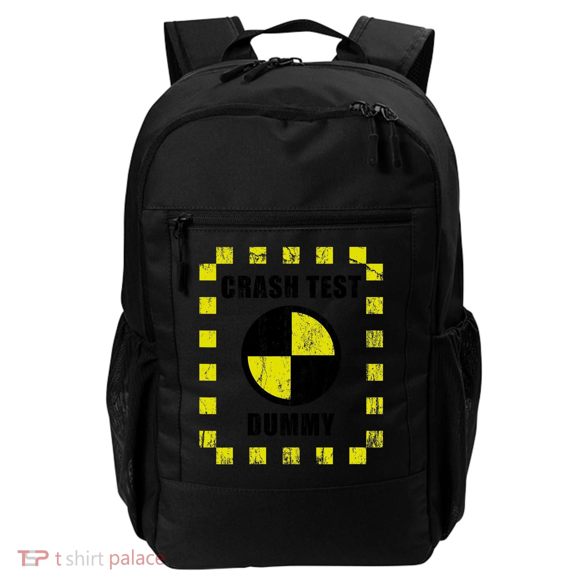 Crash Test Dummy Halloween Costume Funny Backpack