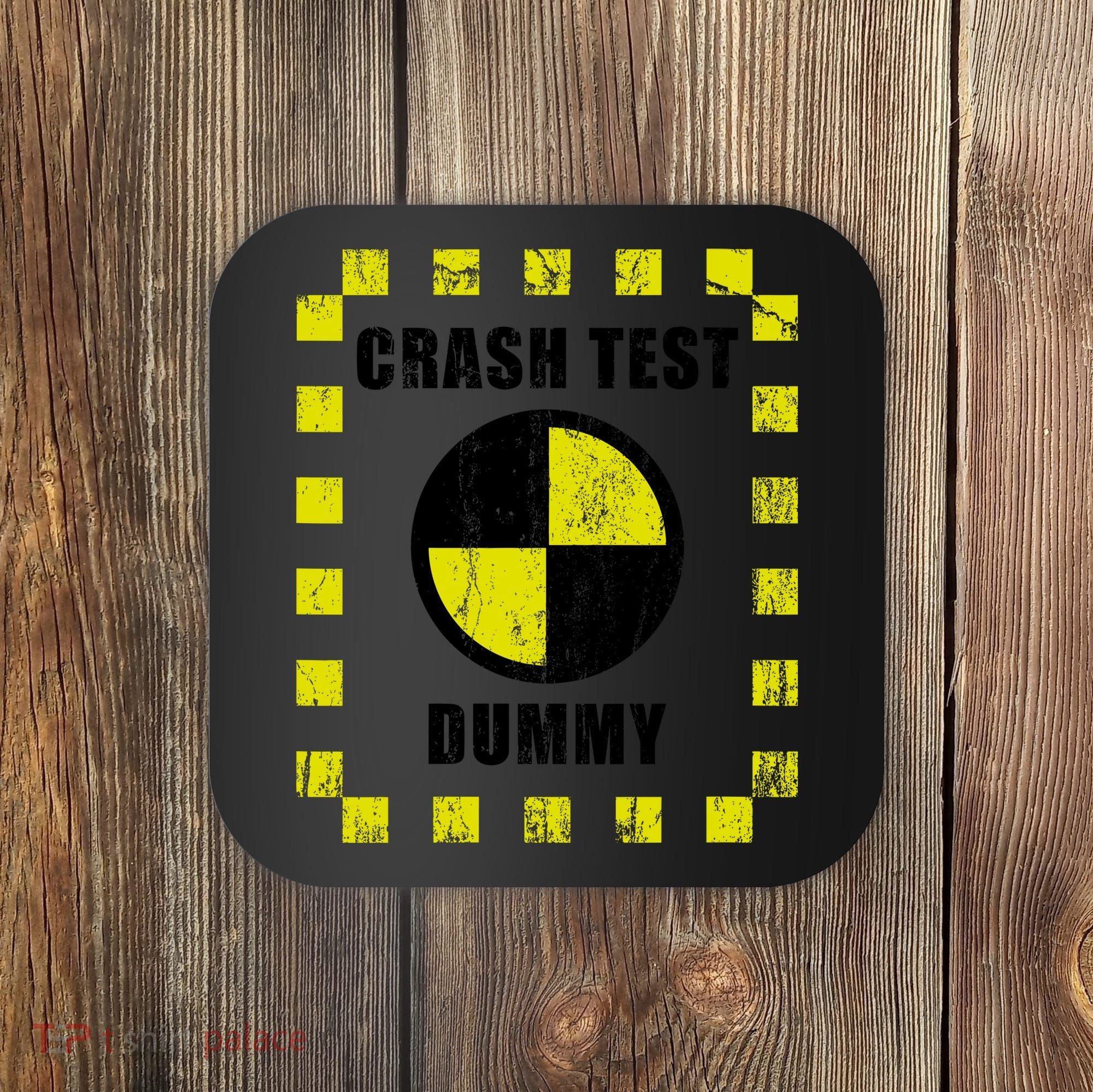 Crash Test Dummy Halloween Costume Funny Coaster