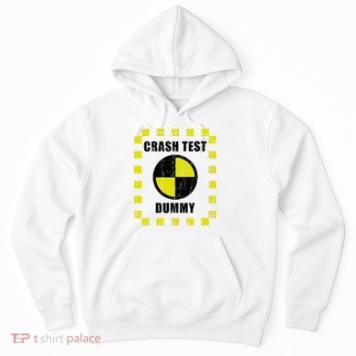 Crash Test Dummy Halloween Costume Funny Hoodie
