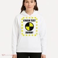 Crash Test Dummy Halloween Costume Funny Hoodie thumb 5