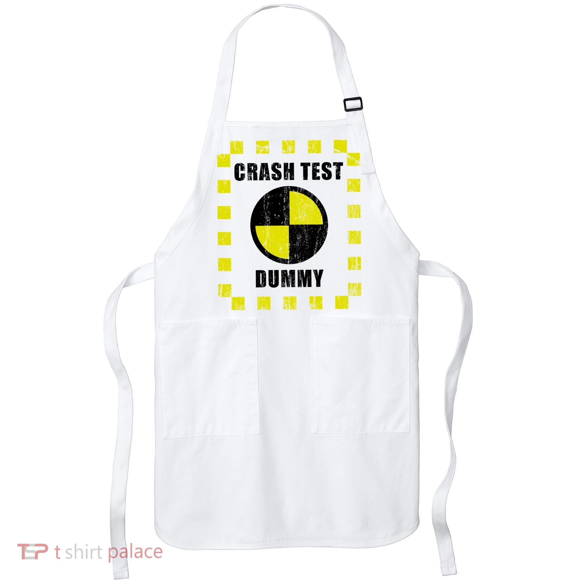 Crash Test Dummy Halloween Costume Funny Apron