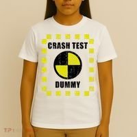 Crash Test Dummy Halloween Costume Funny T-Shirt thumb 4