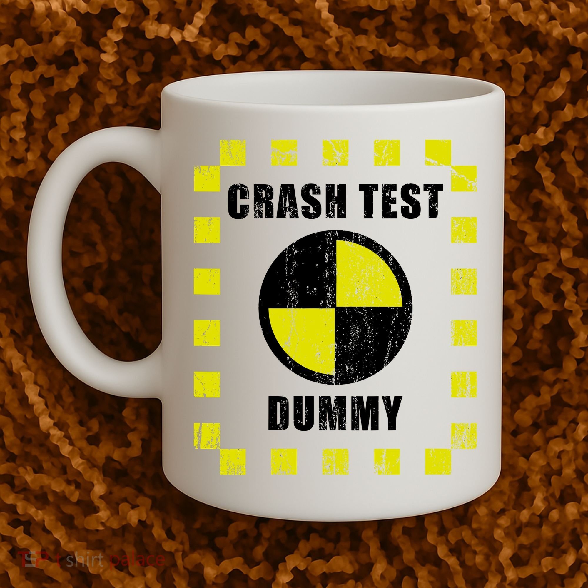 Crash Test Dummy Halloween Costume Funny Coffee Mug