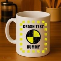 Crash Test Dummy Halloween Costume Funny Coffee Mug thumb 4