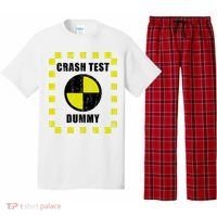 Crash Test Dummy Halloween Costume Funny Pajama Set thumb 0