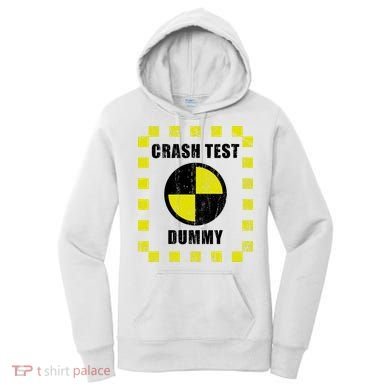 Crash Test Dummy Halloween Costume Funny Women's Hoodie