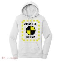 Crash Test Dummy Halloween Costume Funny Women's Hoodie thumb 0