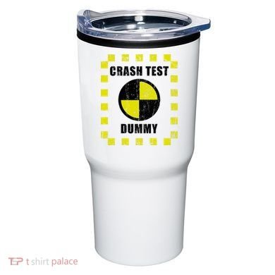 Crash Test Dummy Halloween Costume Funny Tumbler