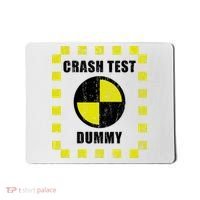 Crash Test Dummy Halloween Costume Funny Mousepad thumb 0