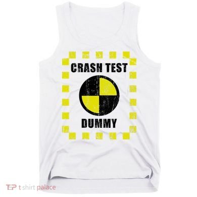 Crash Test Dummy Halloween Costume Funny Tank Top