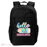 Cute Tie Dye Pencil Hello Kindergarten Backpack thumb 0