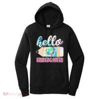 Cute Tie Dye Pencil Hello Kindergarten Women's Hoodie thumb 0